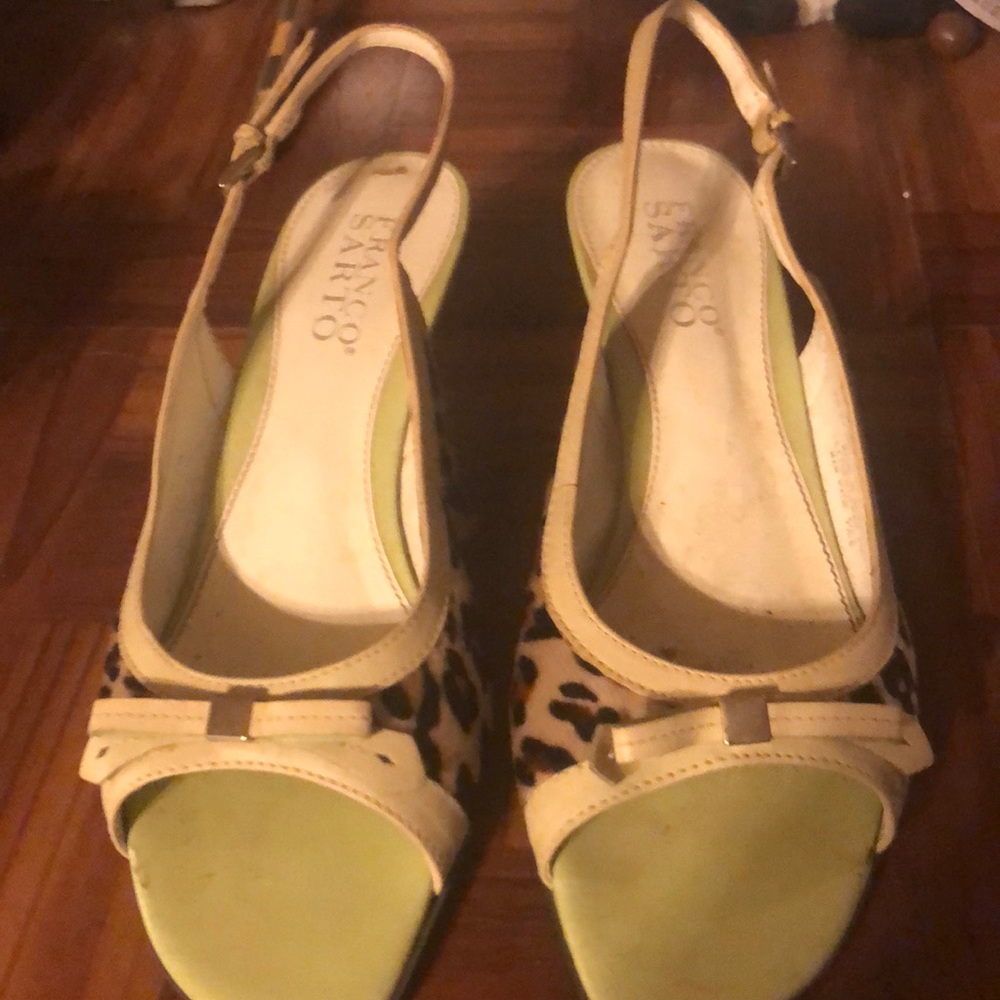 Sling back shoes